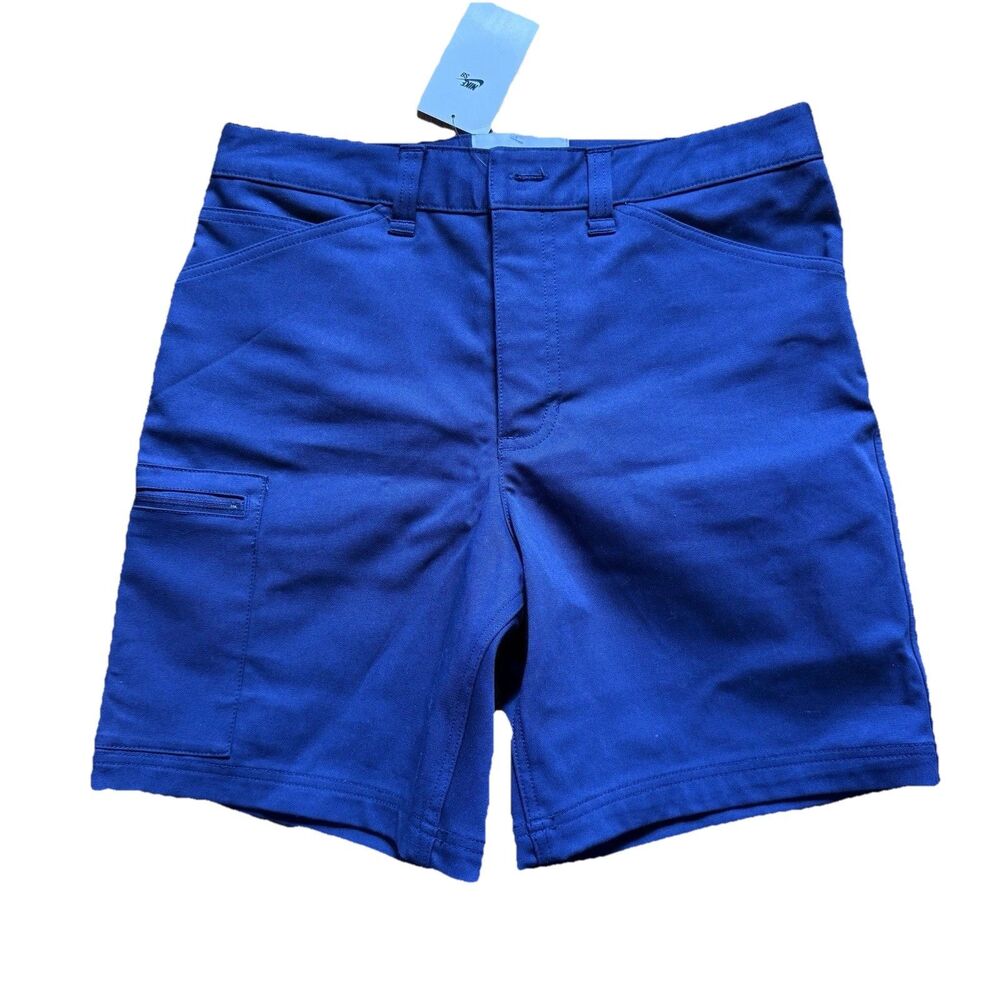 Nike SB Mens Size 30 Canvas Cargo 7" Skate Shorts DH2939-410 Blue Navy